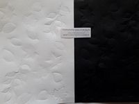 Papier Stansjes blaadjes in 2 wit en 2 zwart OP=OP - Klik op de afbeelding om het venster te sluiten